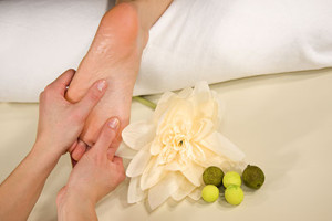 wellness composition - foot reflex zone massage